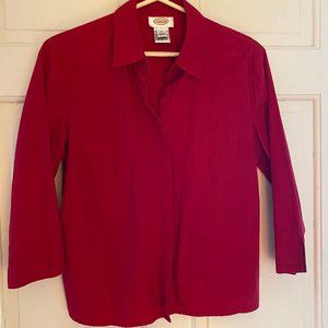 Womens' Red Blouse by Talbots size Medium